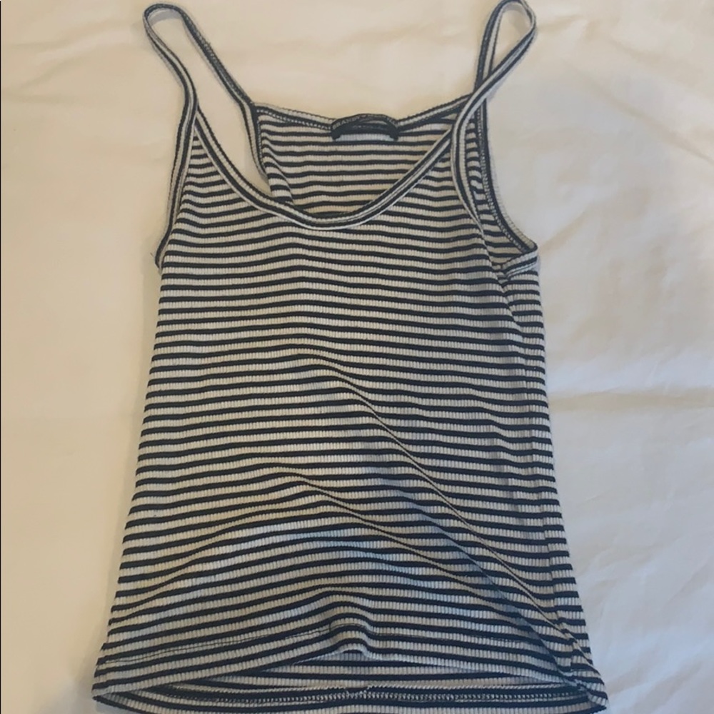 Brandy Melville striped crop top.  gently worn